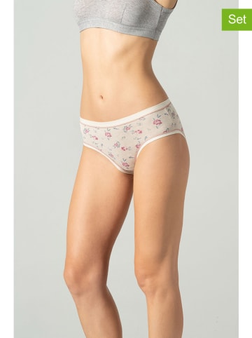 COTONELLA 3er-Set: Pantys in Beige