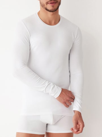 COTONELLA Longsleeve in Weiß