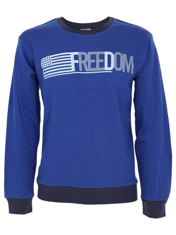 COTONELLA Pyjama blauw/donkerblauw