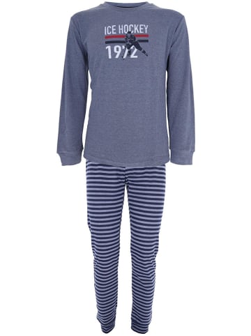 COTONELLA Pyjama in Blau