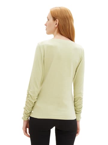 Tom Tailor Longsleeve lichtgroen