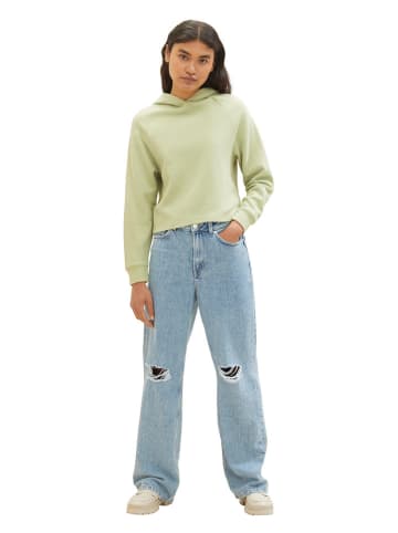 Tom Tailor Hoodie lichtgroen