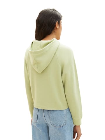 Tom Tailor Hoodie in Hellgrün