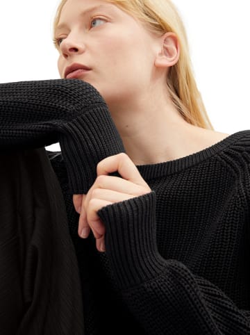 Tom Tailor Sweter w kolorze czarnym