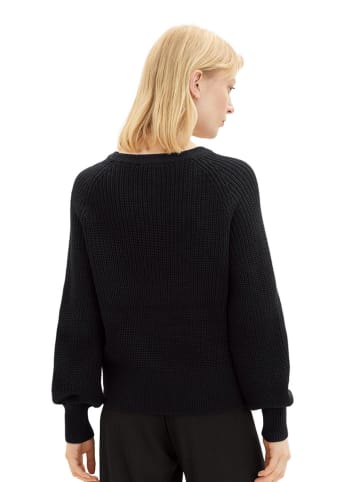 Tom Tailor Sweter w kolorze czarnym