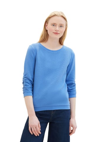 TOM TAILOR Denim Sweatshirt in Blau