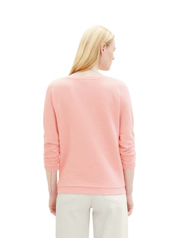 Tom Tailor Sweatshirt lichtroze