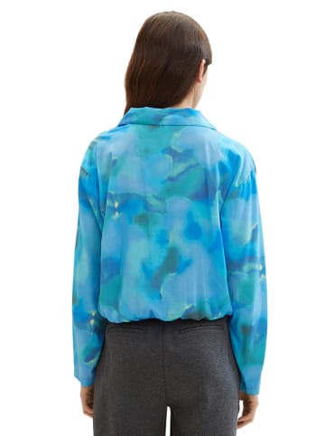 TOM TAILOR Denim Bluse in Blau