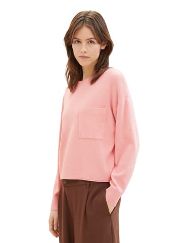 TOM TAILOR Denim Pullover in Rosa