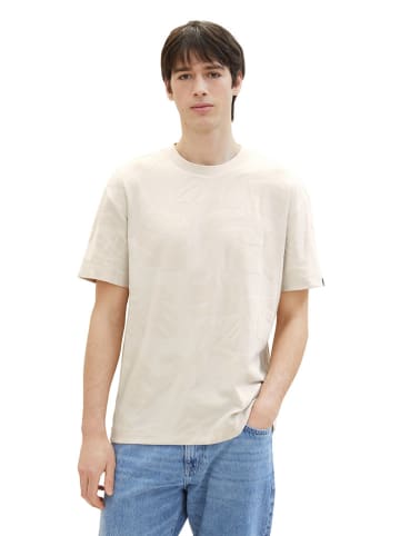 TOM TAILOR Denim Koszulka w kolorze kremowym