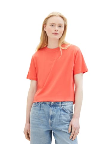 TOM TAILOR Denim Koszulka w kolorze jasnoczerwonym