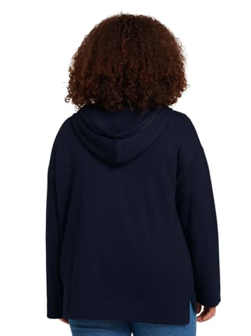 Tom Tailor Sweatjacke in Dunkelblau
