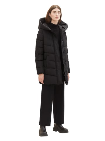 Tom Tailor Wintermantel in Schwarz