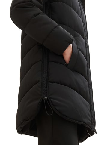 Tom Tailor Wintermantel in Schwarz