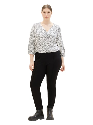 Tom Tailor Blouse grijs/wit