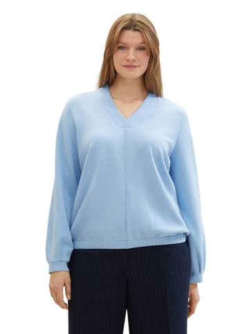 Tom Tailor Sweatshirt in Hellblau