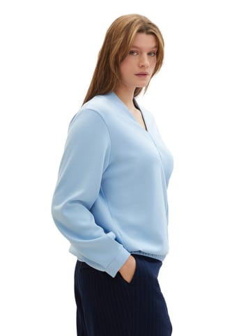 Tom Tailor Sweatshirt in Hellblau