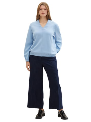Tom Tailor Sweatshirt in Hellblau