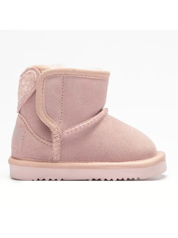 Lelli Kelly Leder-Boots in Rosa