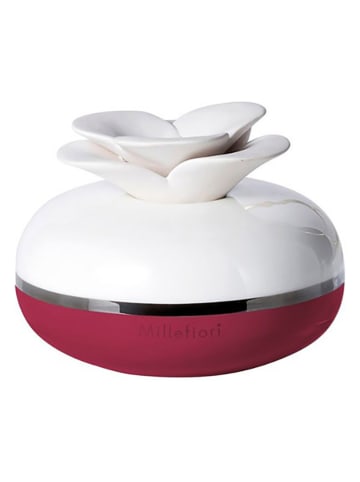 Millefiori Milano Geurdiffuser "Flower" rood - (H)7 x Ø 10 cm