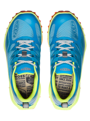 Keen Wanderschuhe "Zonic" in Blau/ Grün