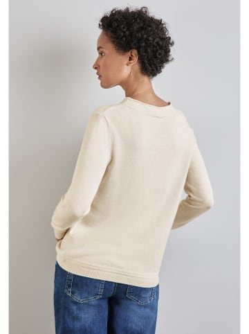 Street One Pullover in Creme