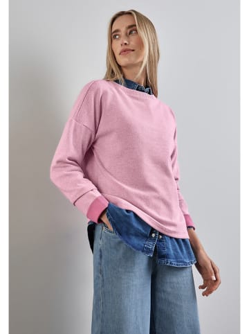 Street One Sweter w kolorze jasnoróżowym