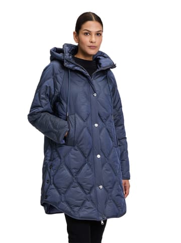 Betty Barclay Doorgestikte mantel donkerblauw