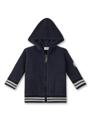 Sanetta Kidswear Teddyjacke in Dunkelblau