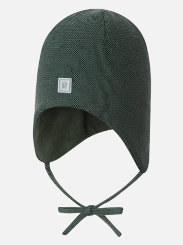 Reima Wełniana czapka "Piponen" w kolorze zielonym