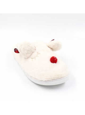 Confly Hausschuhe in Creme