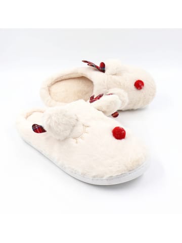 Confly Pantoffels crème