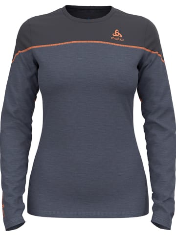 Odlo Funktionsunterhemd "Revelstoke Pw 150" in Grau/ Anthrazit