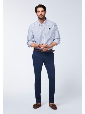 Polo Sylt Koszula - Regular fit - w kolorze szaro-białym