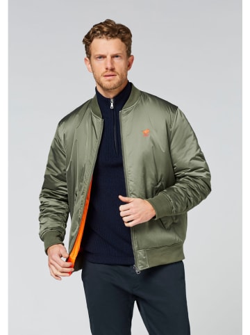 Polo Sylt Tussenblouson kaki/oranje