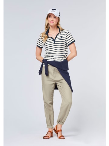 Polo Sylt Koszulka polo w kolorze biało-granatowym