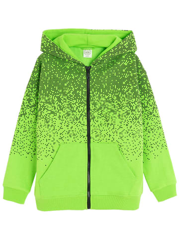 COOL CLUB Sweatjacke in Grün