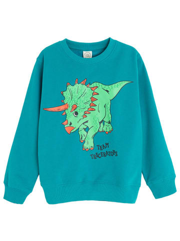 COOL CLUB Sweatshirt in Türkis