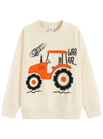 COOL CLUB Sweatshirt in Creme