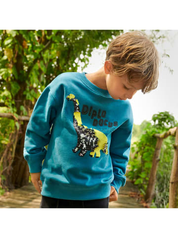 COOL CLUB Sweatshirt in Türkis