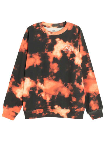 COOL CLUB Sweatshirt in Schwarz/ Orange