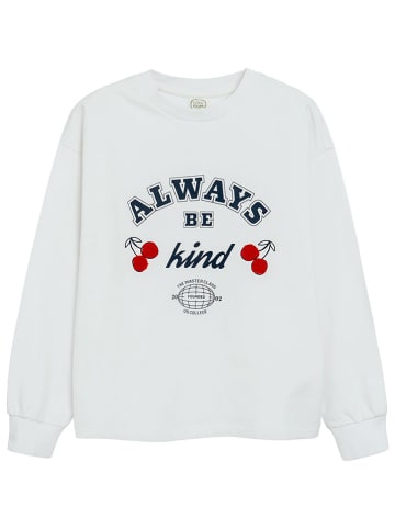 COOL CLUB Sweatshirt in Weiß