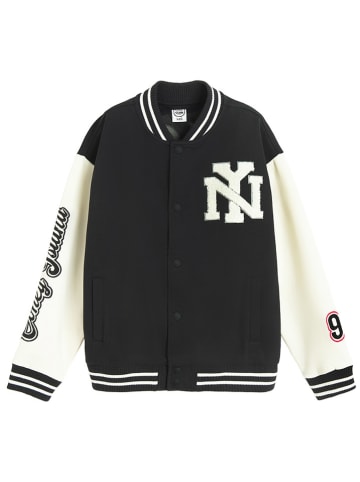 COOL CLUB Sweatjacke in Schwarz