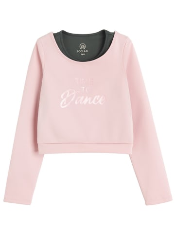 COOL CLUB 2-delige outfit lichtroze