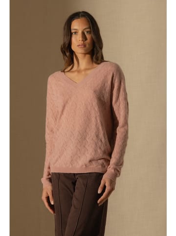 Perfect Cashmere Kasjmieren trui "Madison" lichtroze