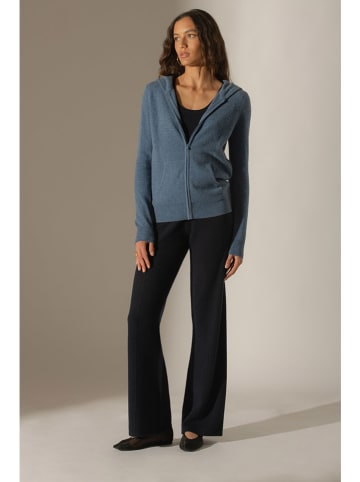 Perfect Cashmere Kaschmir-Cardigan "Emma" in Blau