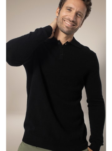 Perfect Cashmere Kaschmir-Pullover "Spencer" in Schwarz