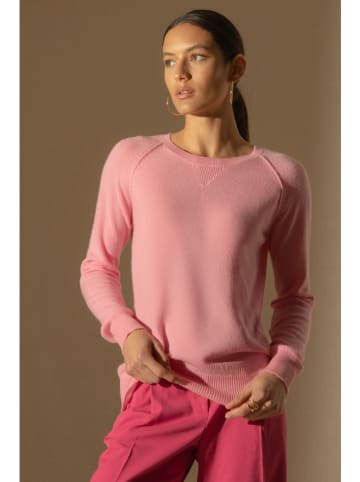 Perfect Cashmere Kasjmieren trui lichtroze