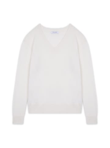Perfect Cashmere Kasjmier trui "Kalie" wit