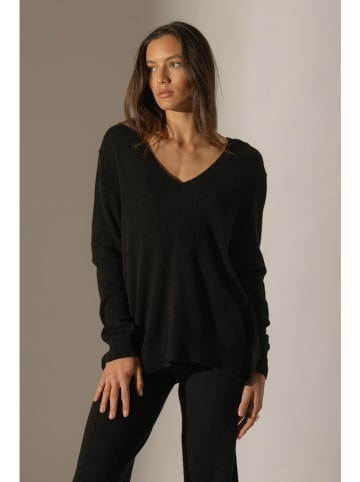 Perfect Cashmere Kasjmier trui "Lova" zwart